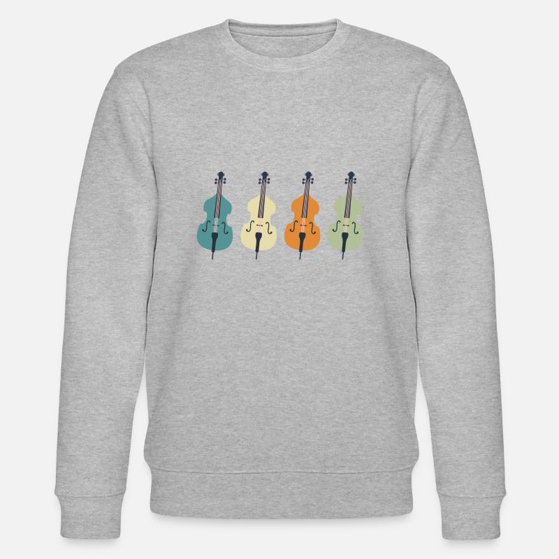 Cellos - Stanley/Stella Unisex Bio-Sweatshirt CHANGER  - Grau meliert