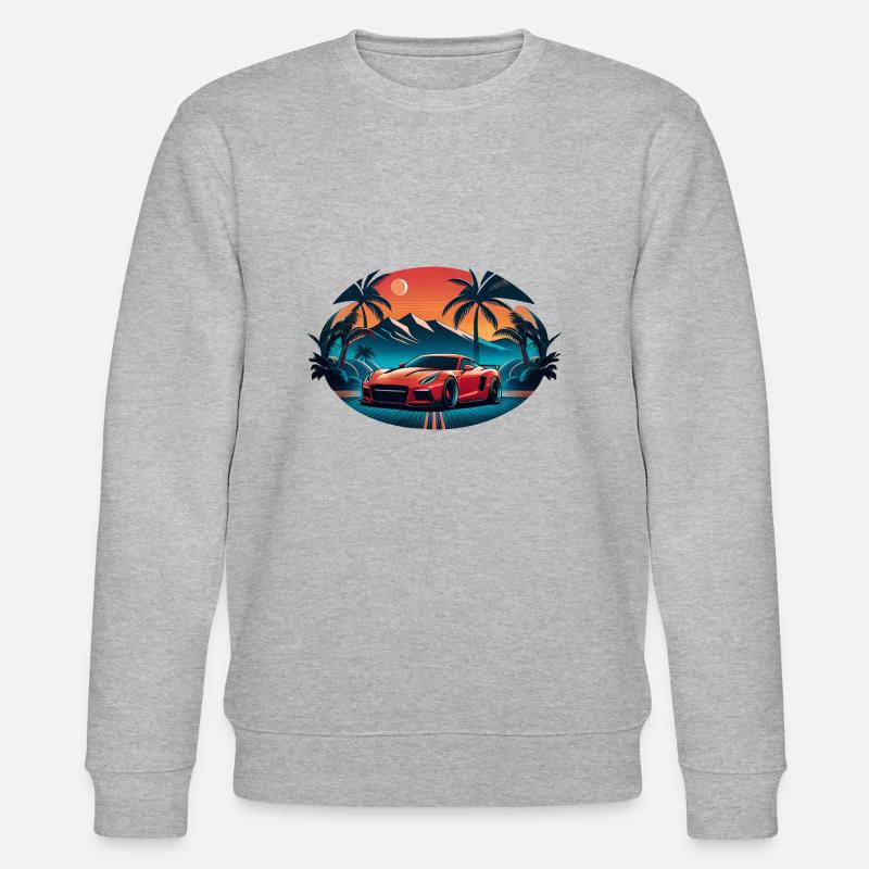 NEED 4 SPEED - Stanley/Stella Unisex Bio-Sweatshirt CHANGER  - Grau meliert