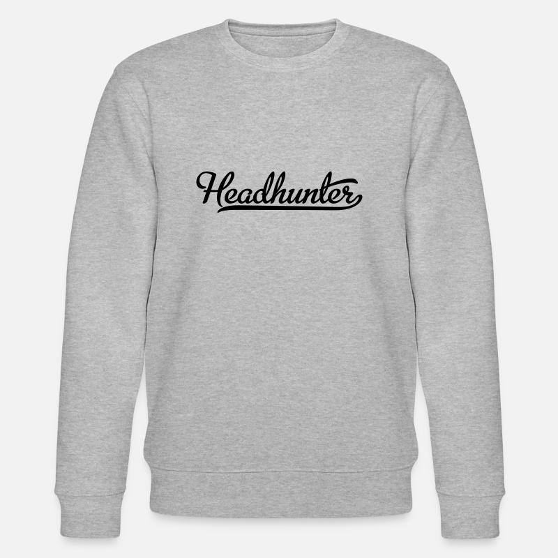 Chasseur de têtes - Sweat bio CHANGER Stanley/Stella Unisexe - gris chiné