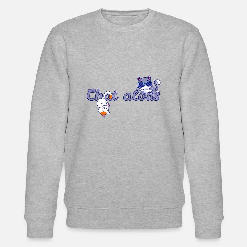 Chatten Sie dann - Stanley/Stella Unisex Bio-Sweatshirt CHANGER  - Grau meliert