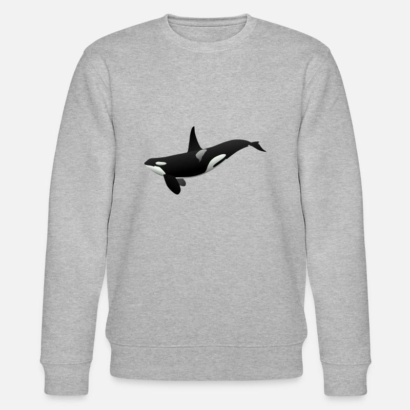 Oki der Schulter-Ork - Stanley/Stella Unisex Bio-Sweatshirt CHANGER - Grau meliert