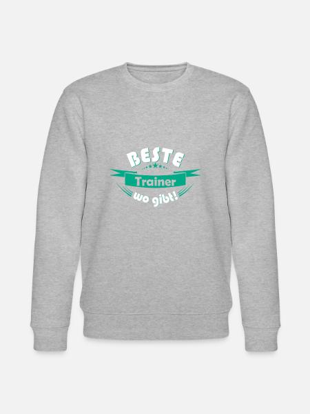Trainer - Stanley/Stella Unisex Bio-Sweatshirt CHANGER - Grau meliert