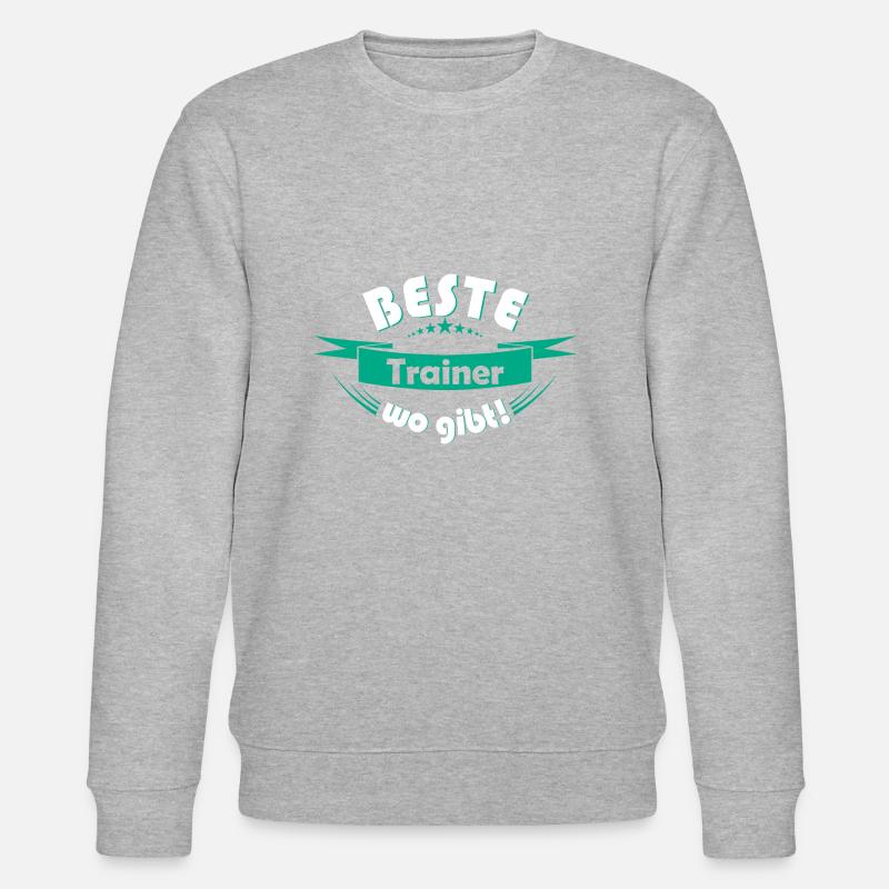 Trainer - Stanley/Stella Unisex Bio-Sweatshirt CHANGER  - Grau meliert