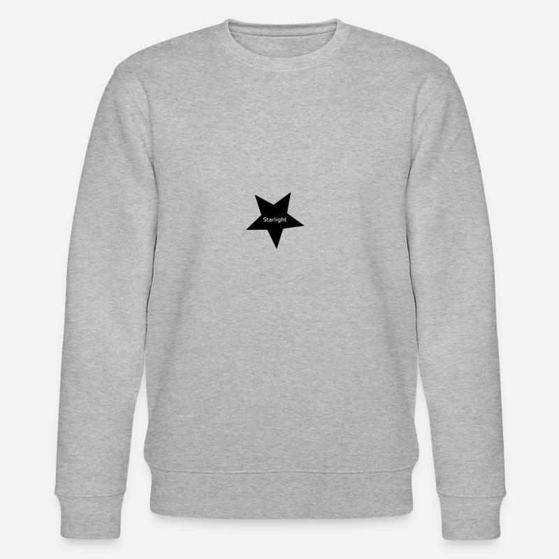 Starlight! Geschenk Idee Stars - Stanley/Stella Unisex Bio-Sweatshirt CHANGER  - Grau meliert