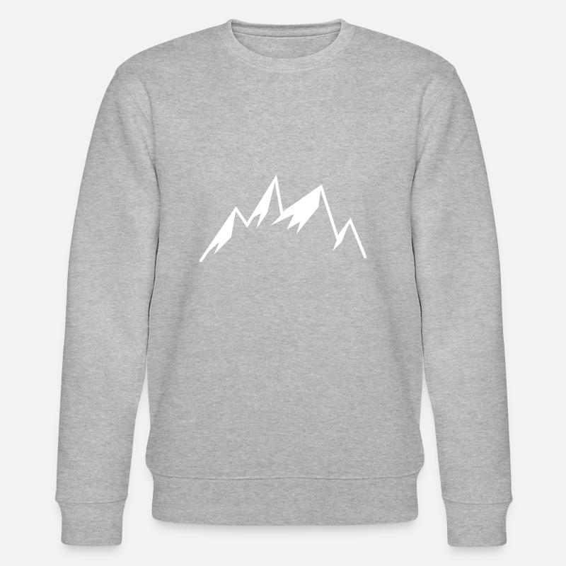 Berge Berg - Stanley/Stella Unisex Bio-Sweatshirt CHANGER - Grau meliert
