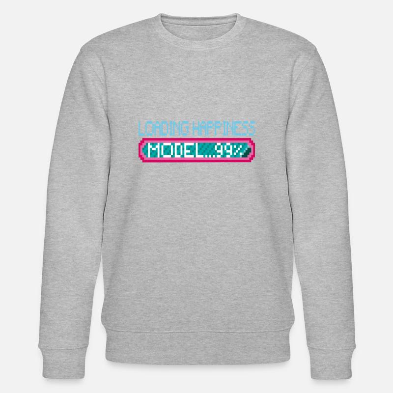 MODÈLE DE BONHEUR - Sweat bio CHANGER Stanley/Stella Unisexe - gris chiné