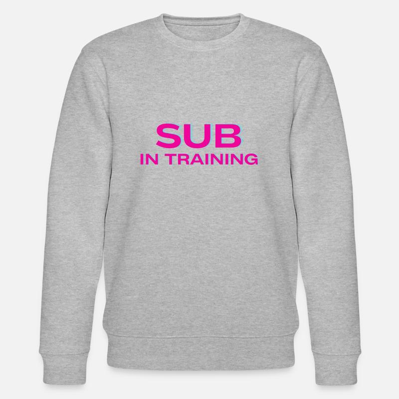 Sub in Training - Stanley/Stella Unisex Bio-Sweatshirt CHANGER  - Grau meliert