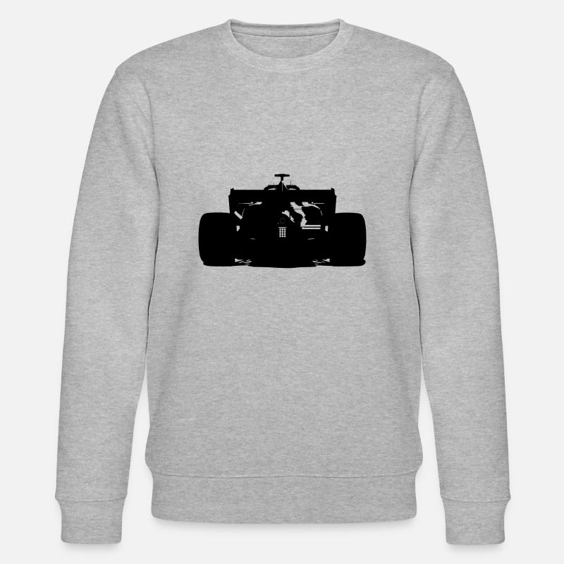 Forme de voiture (noir/blanc) - Sweat bio CHANGER Stanley/Stella Unisexe - gris chiné