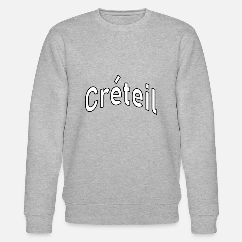 Créteil - Sweat bio CHANGER Stanley/Stella Unisexe - gris chiné
