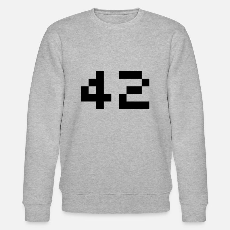 42 - Sweat bio CHANGER Stanley/Stella Unisexe - gris chiné