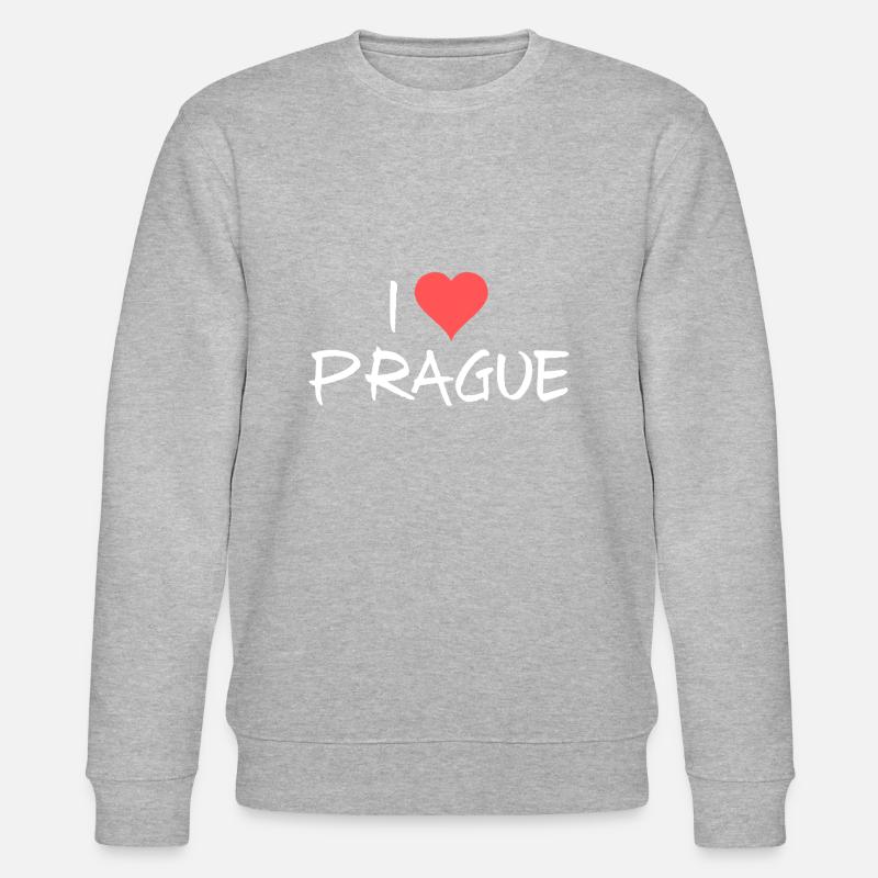 Prag - Stanley/Stella Unisex Bio-Sweatshirt CHANGER - Grau meliert