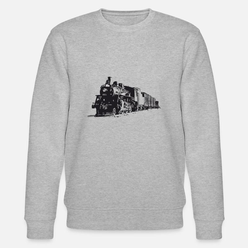Le train - Sweat bio CHANGER Stanley/Stella Unisexe - gris chiné