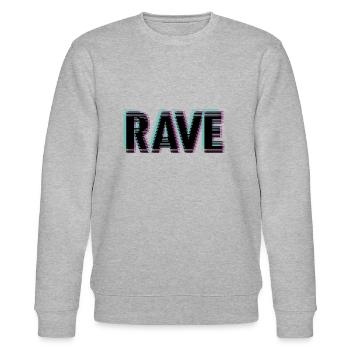 Rave - Stanley/Stella Unisex Bio-Sweatshirt CHANGER  - Grau meliert - Vorne - Nik (191cm) & Marisol (170cm)
