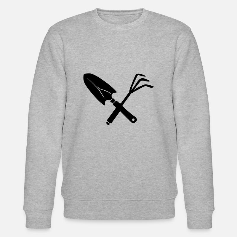 gartenwerkzeug - Stanley/Stella Unisex Bio-Sweatshirt CHANGER  - Grau meliert