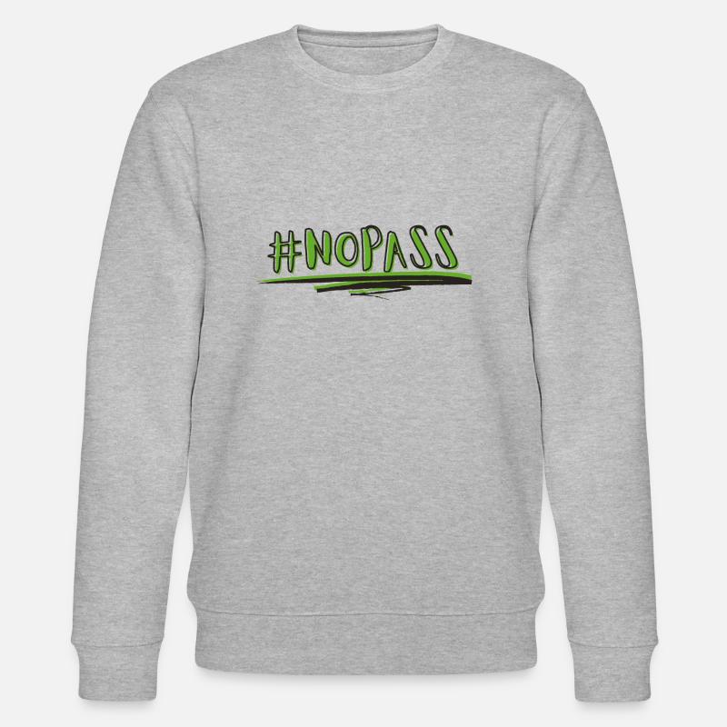 PAS DE PASS - Sweat bio CHANGER Stanley/Stella Unisexe - gris chiné