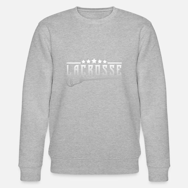Lax Player - Stanley/Stella Unisex Bio-Sweatshirt CHANGER  - Grau meliert