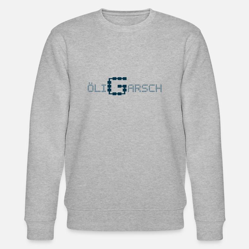 Öligarsch - Stanley/Stella Unisex Bio-Sweatshirt CHANGER  - Grau meliert