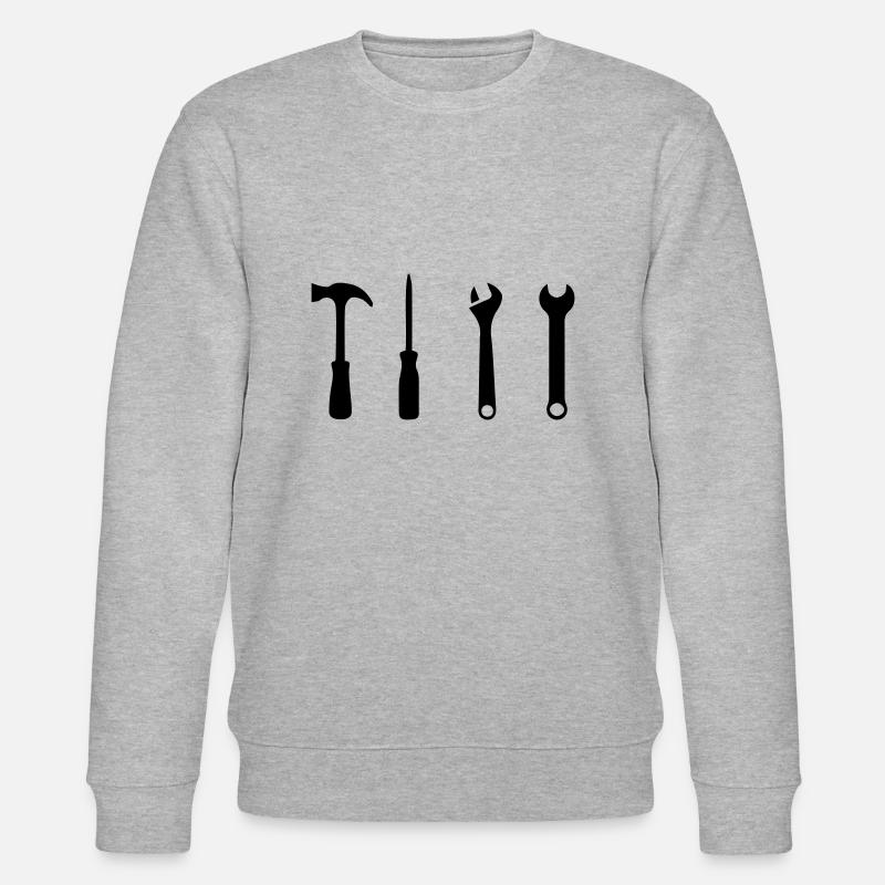 outil - Sweat bio CHANGER Stanley/Stella Unisexe - gris chiné