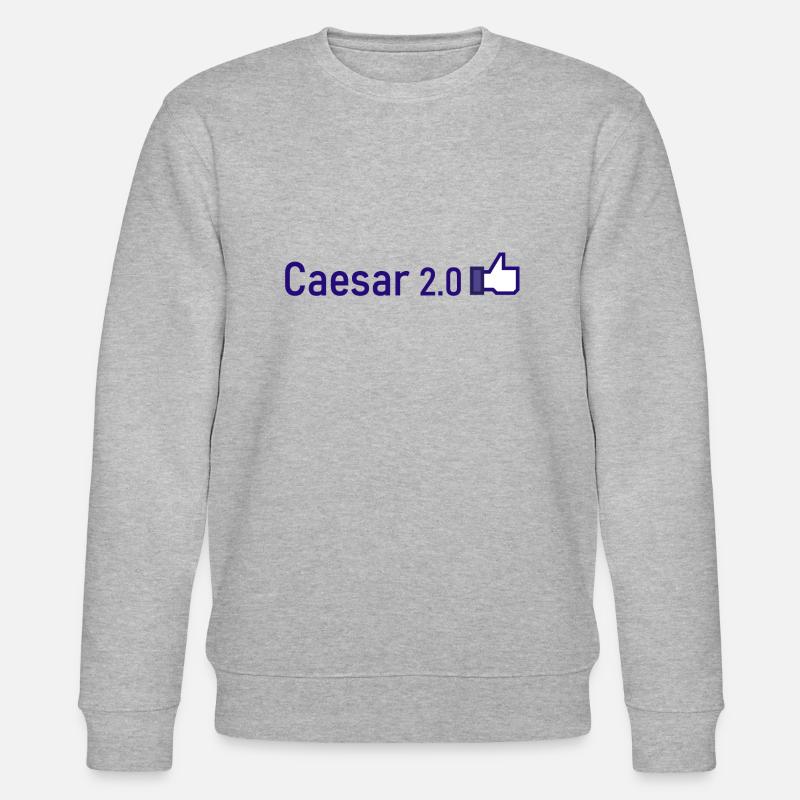 Caesar 2 0 - Sweat bio CHANGER Stanley/Stella Unisexe - gris chiné