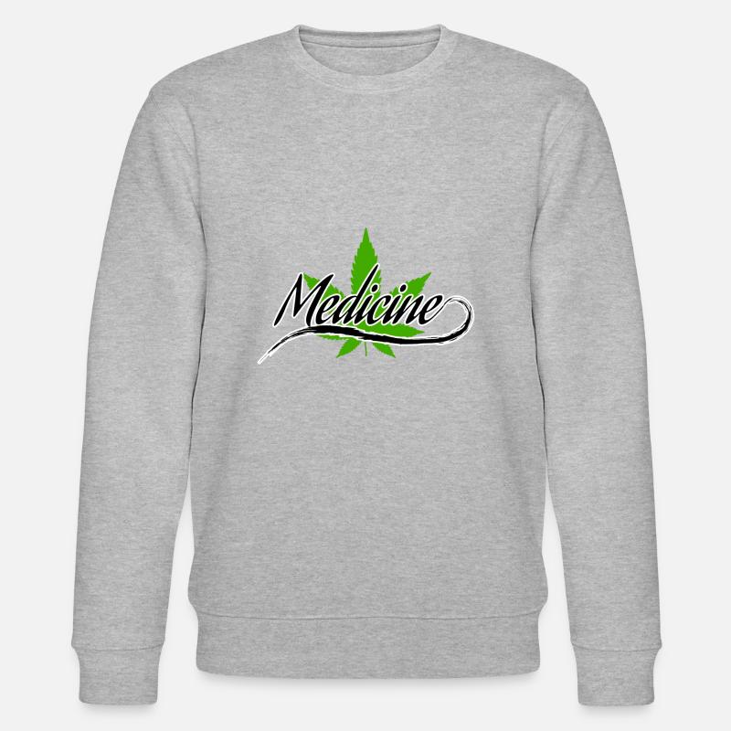 Hanf - Stanley/Stella Unisex Bio-Sweatshirt CHANGER  - Grau meliert