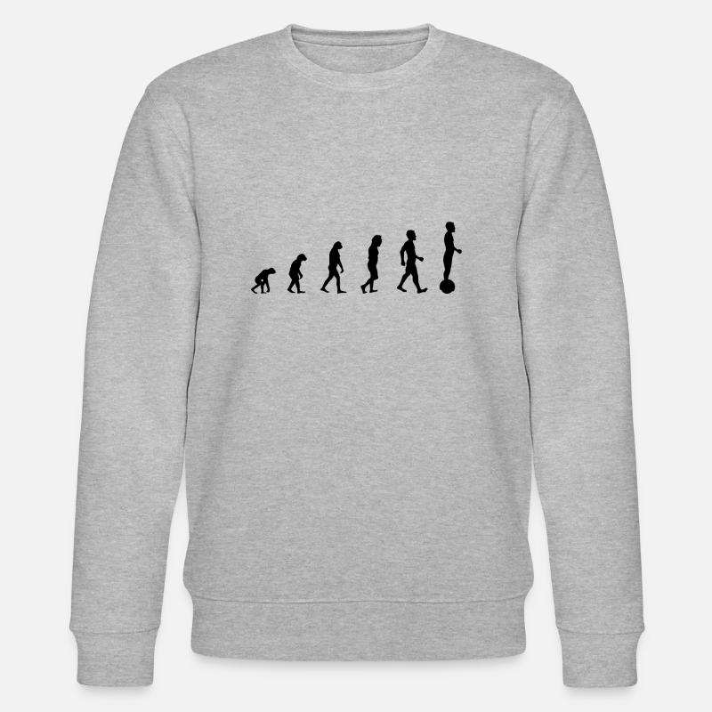 Gyroroue évolution - Sweat bio CHANGER Stanley/Stella Unisexe - gris chiné