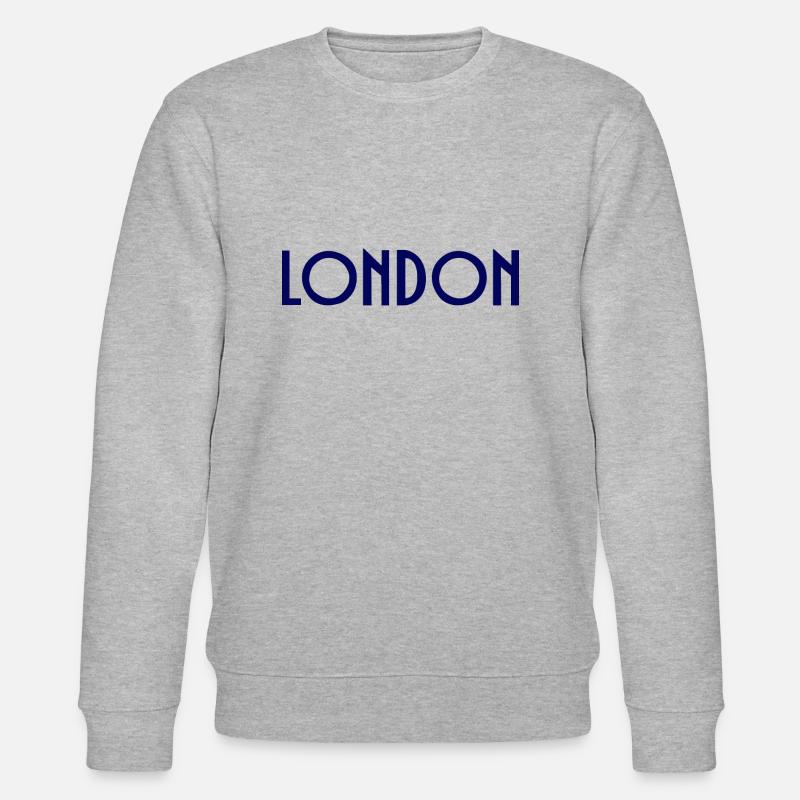 London - Stanley/Stella Unisex Bio-Sweatshirt CHANGER  - Grau meliert