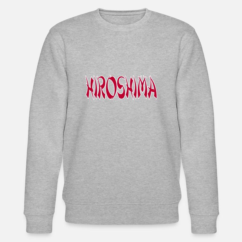 Hiroshima - Stanley/Stella Unisex Bio-Sweatshirt CHANGER  - Grau meliert