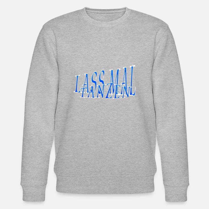 Lass MaL TanZen - Stanley/Stella Unisex Bio-Sweatshirt CHANGER  - Grau meliert