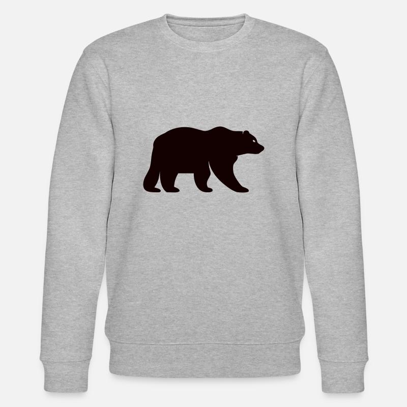 ours - Sweat bio CHANGER Stanley/Stella Unisexe - gris chiné