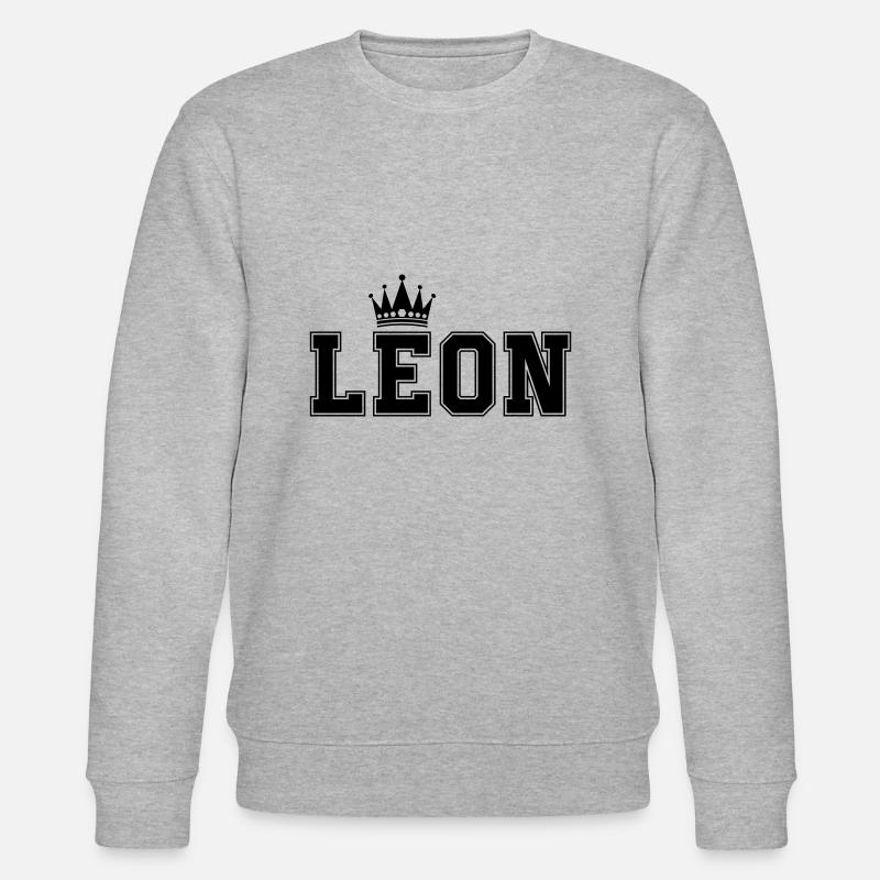 Léon - Sweat bio CHANGER Stanley/Stella Unisexe - gris chiné