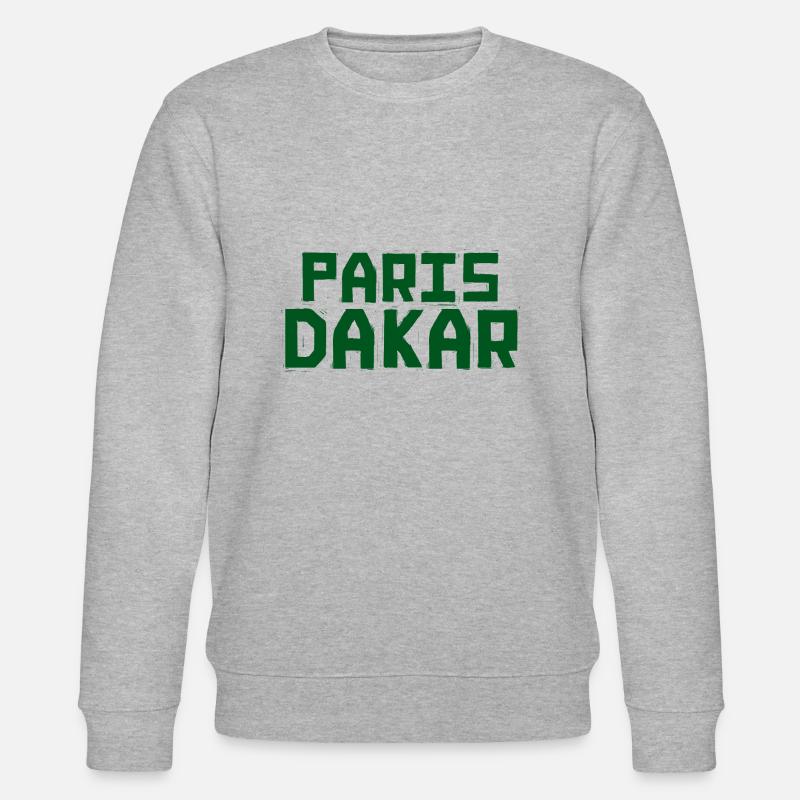 Paris Dakar - Stanley/Stella Unisex Bio-Sweatshirt CHANGER  - Grau meliert