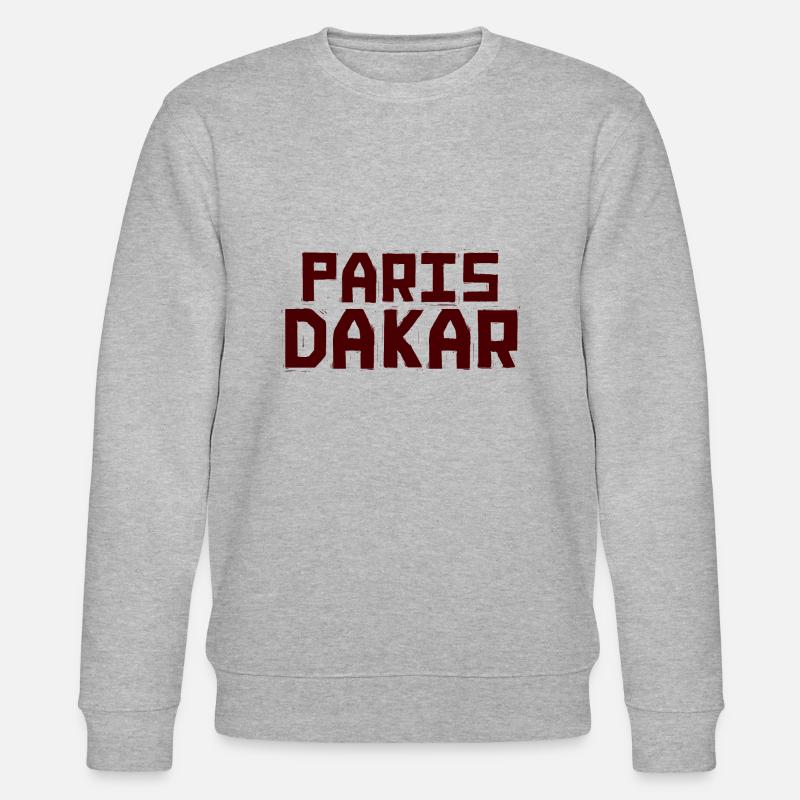 Paris Dakar - Sweat bio CHANGER Stanley/Stella Unisexe - gris chiné