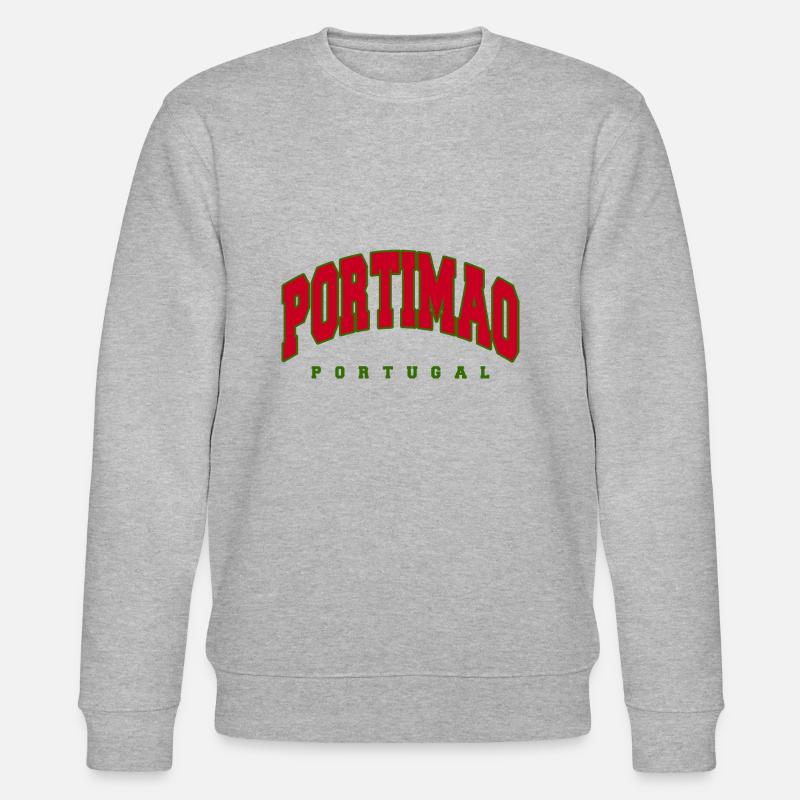 Portimão - Sweat bio CHANGER Stanley/Stella Unisexe - gris chiné