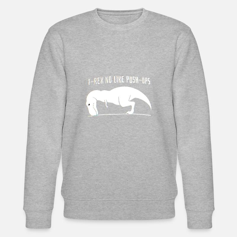 lustiges Design - Stanley/Stella Unisex Bio-Sweatshirt CHANGER  - Grau meliert