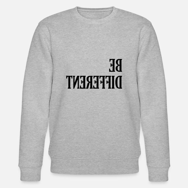 Be Different - Stanley/Stella Unisex Bio-Sweatshirt CHANGER  - Grau meliert