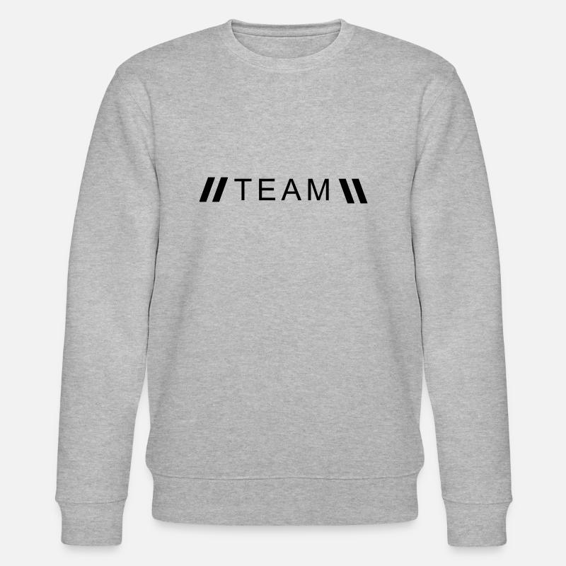 Style équipe - Sweat bio CHANGER Stanley/Stella Unisexe - gris chiné