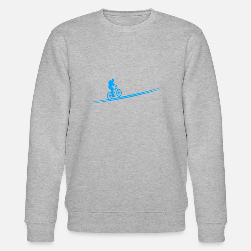 Cadeau vélo - Sweat bio CHANGER Stanley/Stella Unisexe - gris chiné