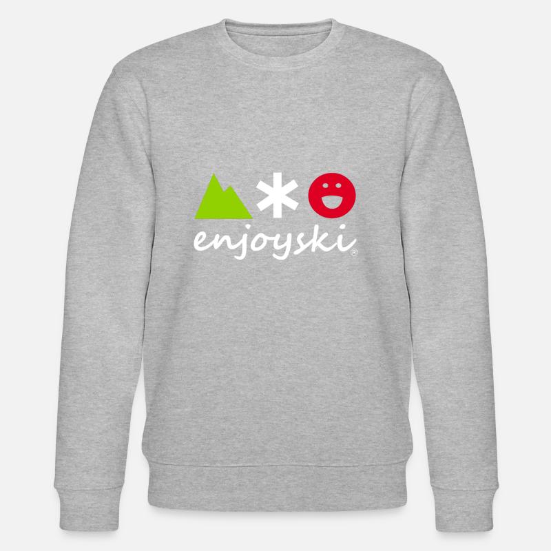 ENJOYSKI 2022 édition blanche 2022 - Sweat bio CHANGER Stanley/Stella Unisexe - gris chiné