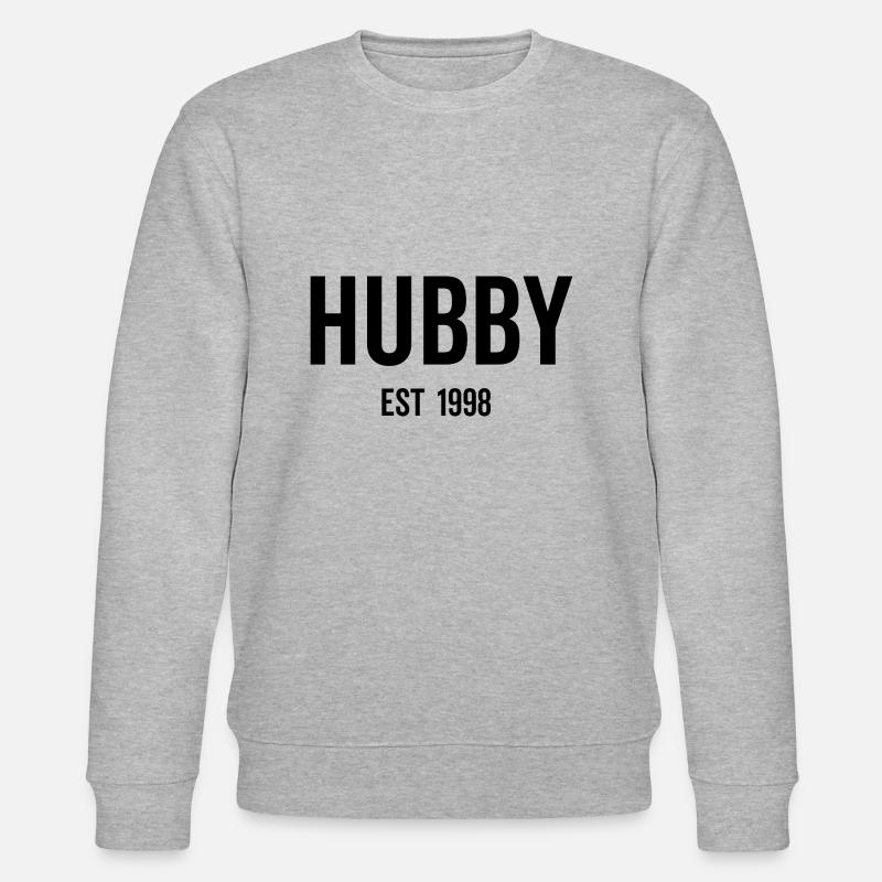 Ehemann Est 1998 - Stanley/Stella Unisex Bio-Sweatshirt CHANGER  - Grau meliert