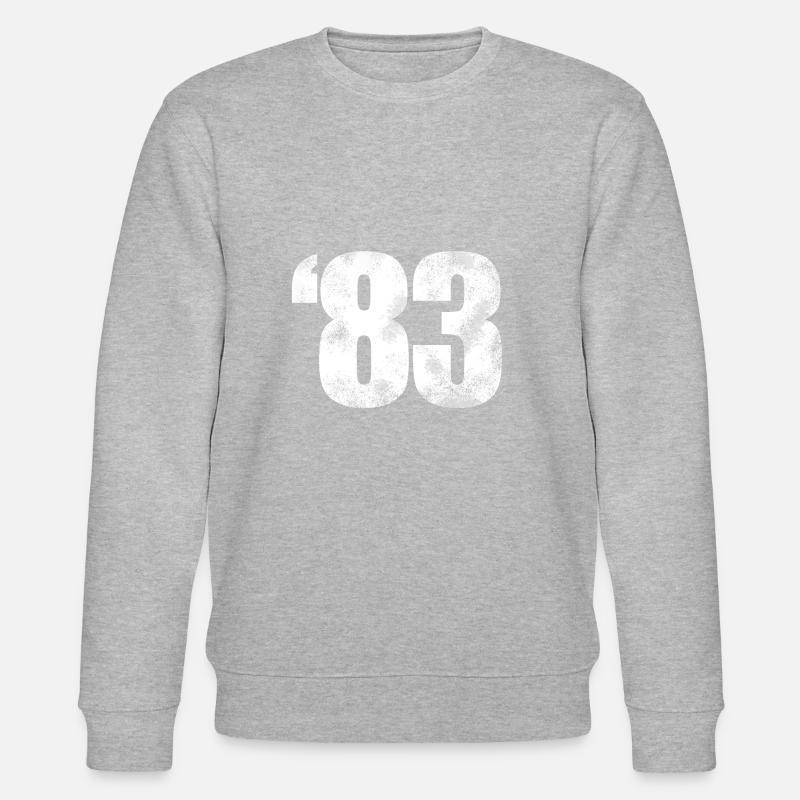 83 now! - Stanley/Stella Unisex Bio-Sweatshirt CHANGER  - Grau meliert