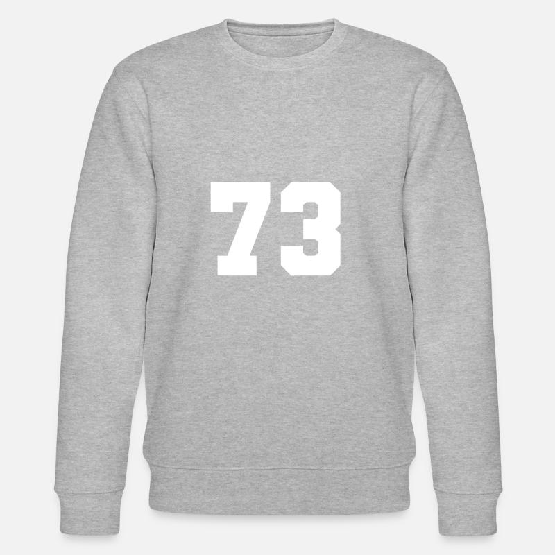 Team 73 - Stanley/Stella Unisex Bio-Sweatshirt CHANGER  - Grau meliert