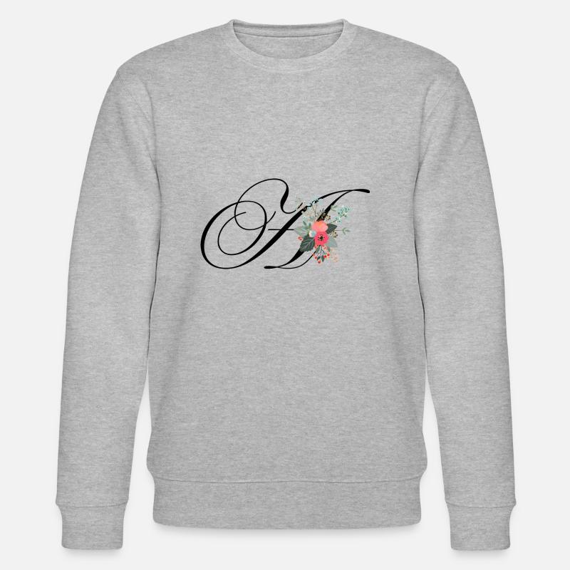 Brief an Blumen - Stanley/Stella Unisex Bio-Sweatshirt CHANGER  - Grau meliert