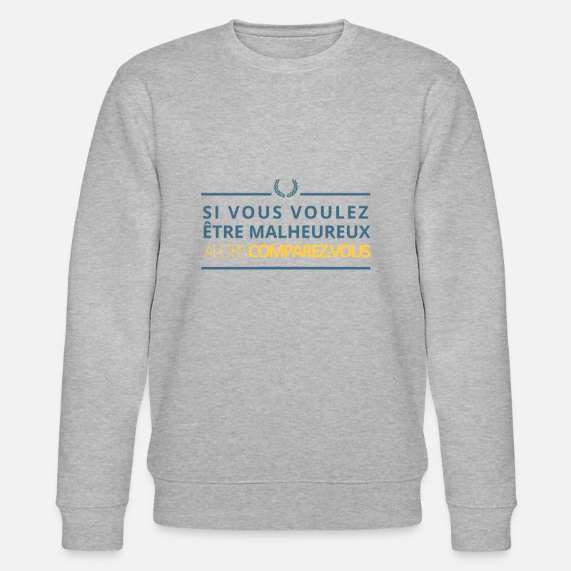 Vergleichen - Stanley/Stella Unisex Bio-Sweatshirt CHANGER  - Grau meliert