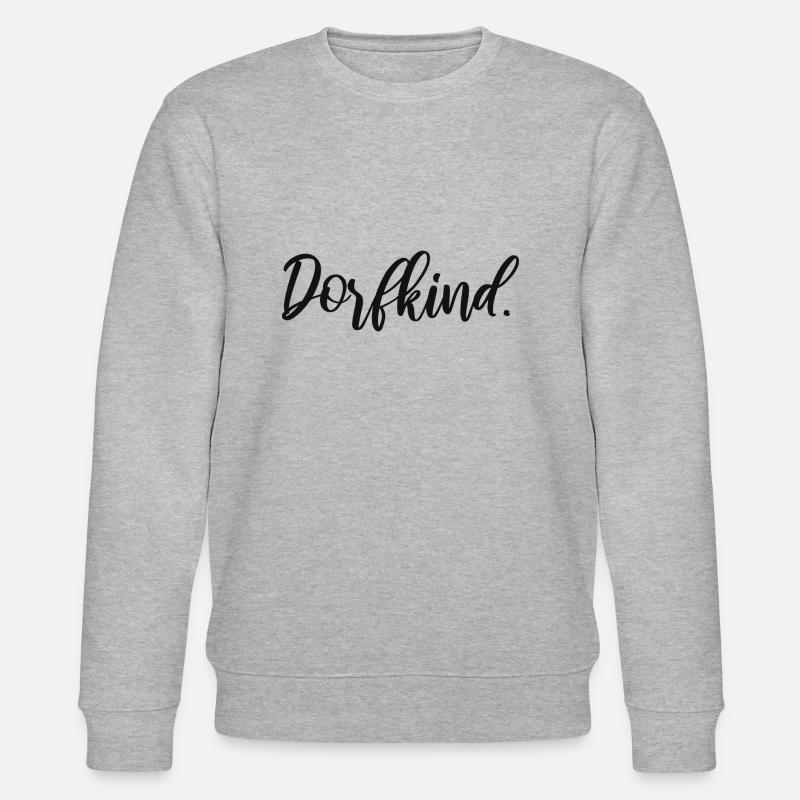 Dorfkind. - Stanley/Stella Unisex Bio-Sweatshirt CHANGER  - Grau meliert