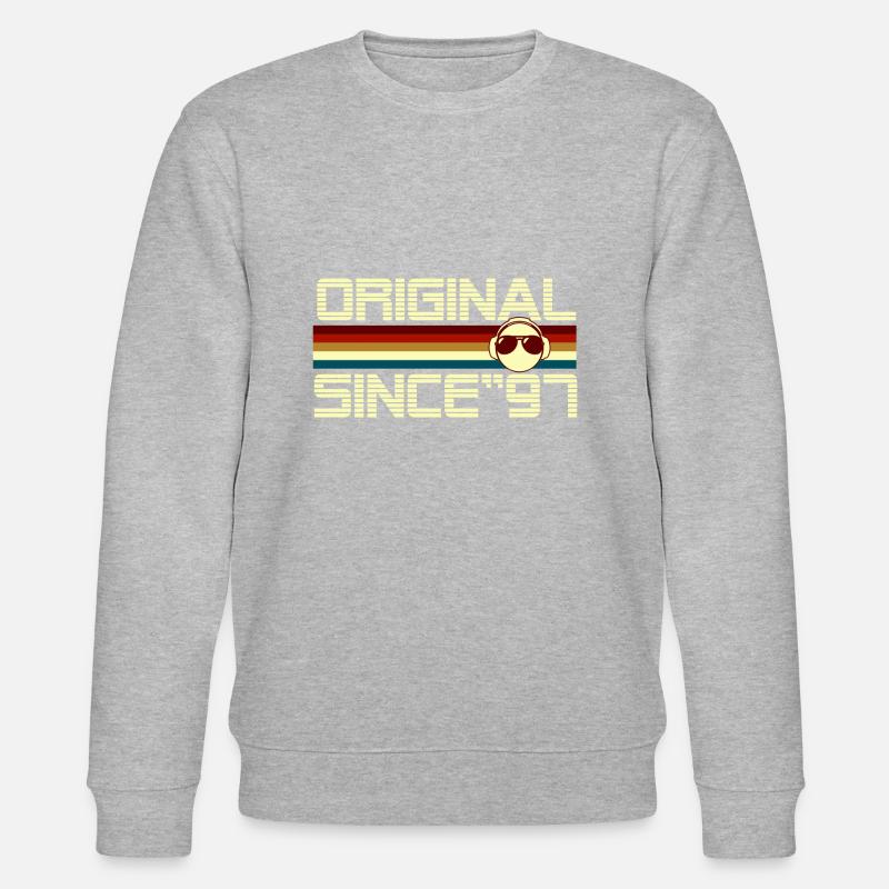 Since 97 - Sweat bio CHANGER Stanley/Stella Unisexe - gris chiné