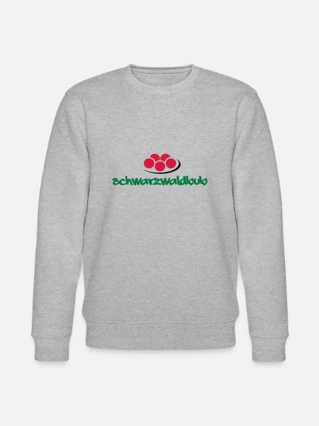 Schwarzwaldbub + Bollenhut - Stanley/Stella Unisex Bio-Sweatshirt CHANGER - Grau meliert