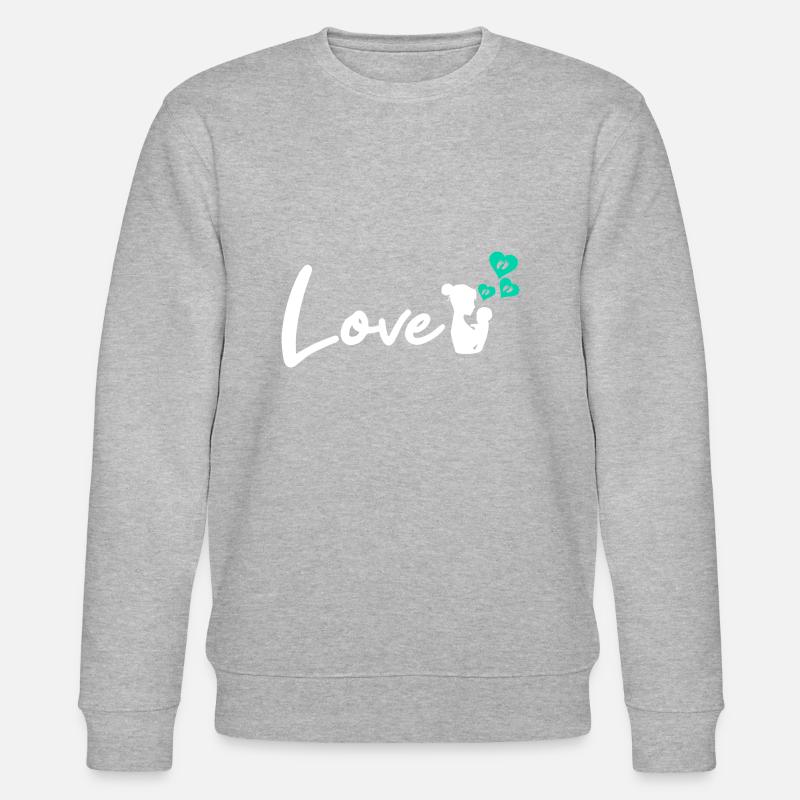 Mutter - Stanley/Stella Unisex Bio-Sweatshirt CHANGER  - Grau meliert