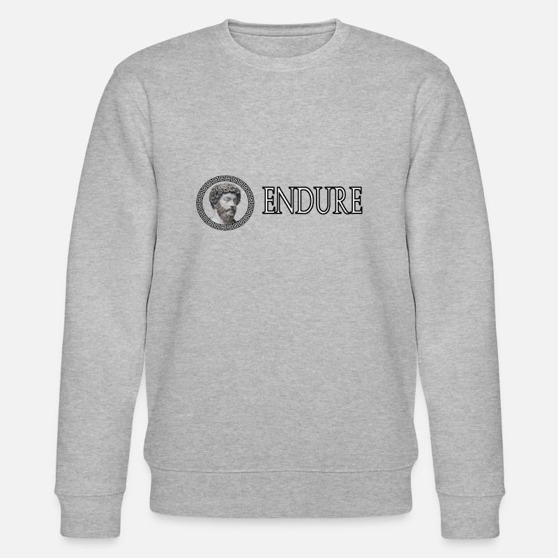 Marcus Aurelius - ENDURE - Sweat bio CHANGER Stanley/Stella Unisexe - gris chiné