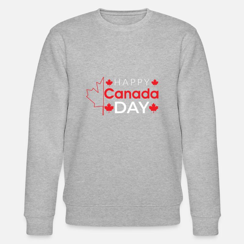 LOVE Kanada Canada - Sweat bio CHANGER Stanley/Stella Unisexe - gris chiné