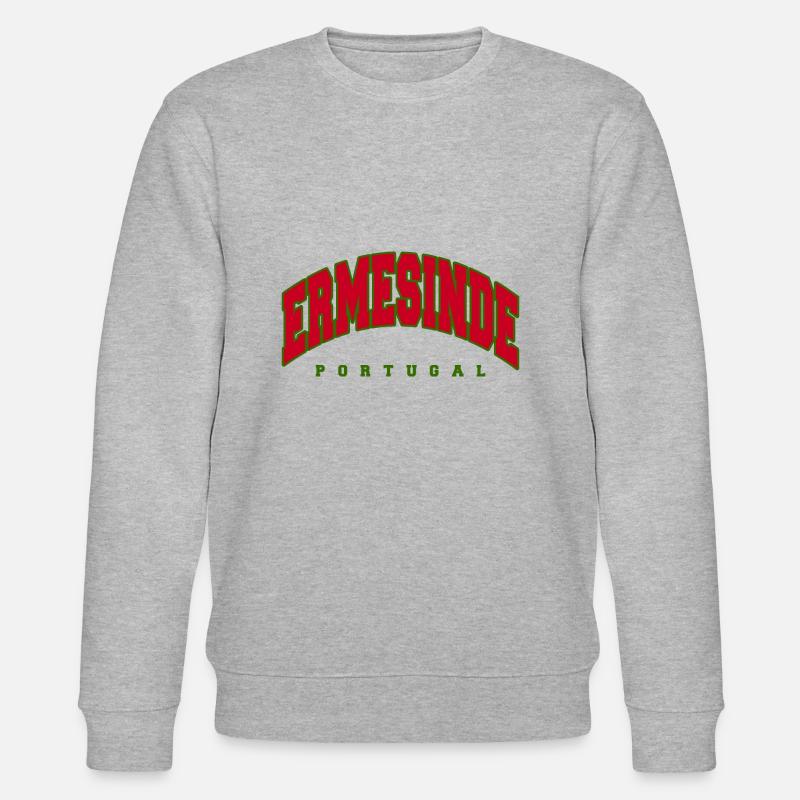 Ermesinde - Sweat bio CHANGER Stanley/Stella Unisexe - gris chiné